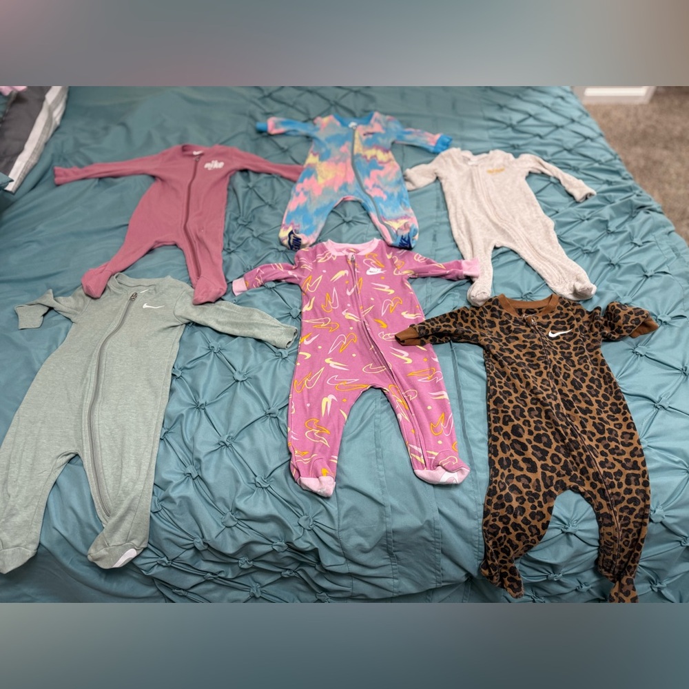 6 Month—6 Piece Nike Onesie Bundle